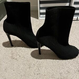 Aldo Black Heeled Boots